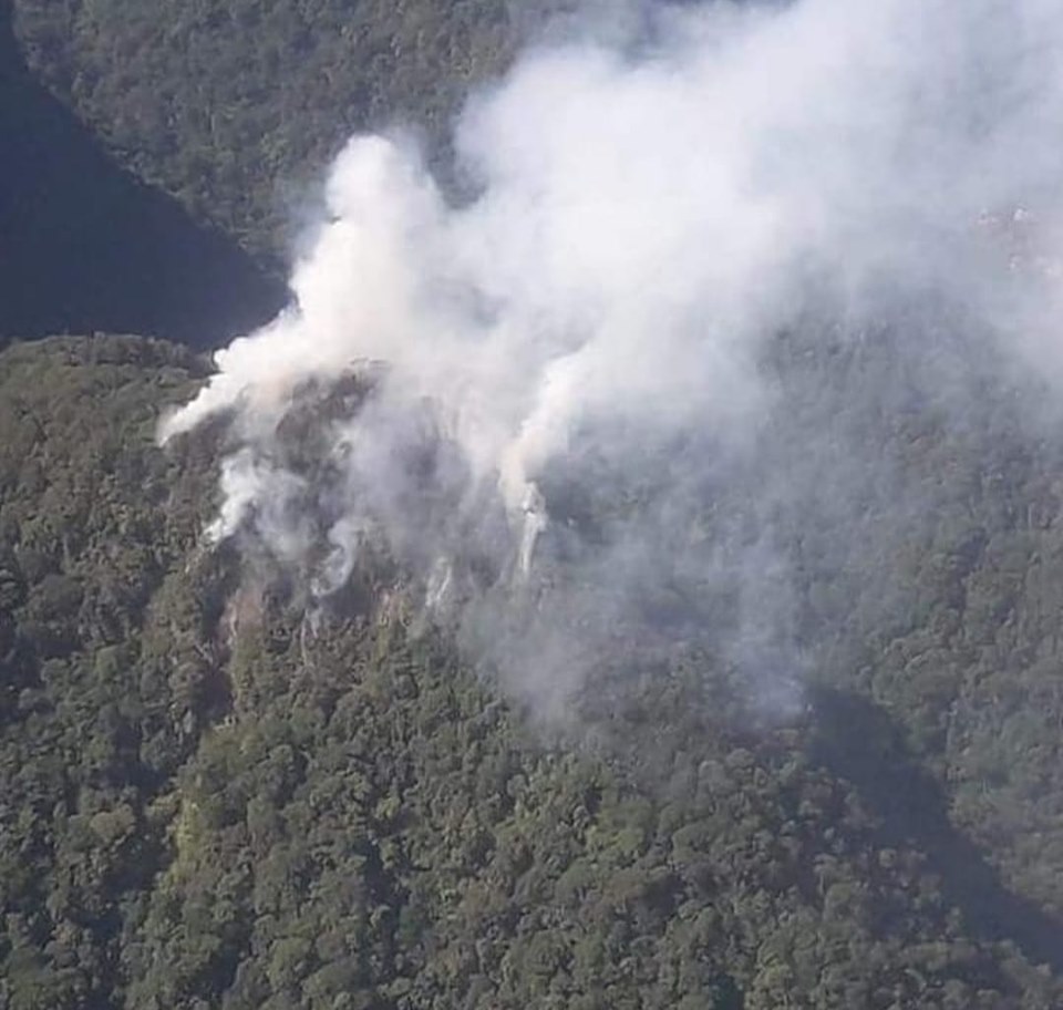 Copeco: Humo blanco de Pico Bonito podría ser de aguas termales