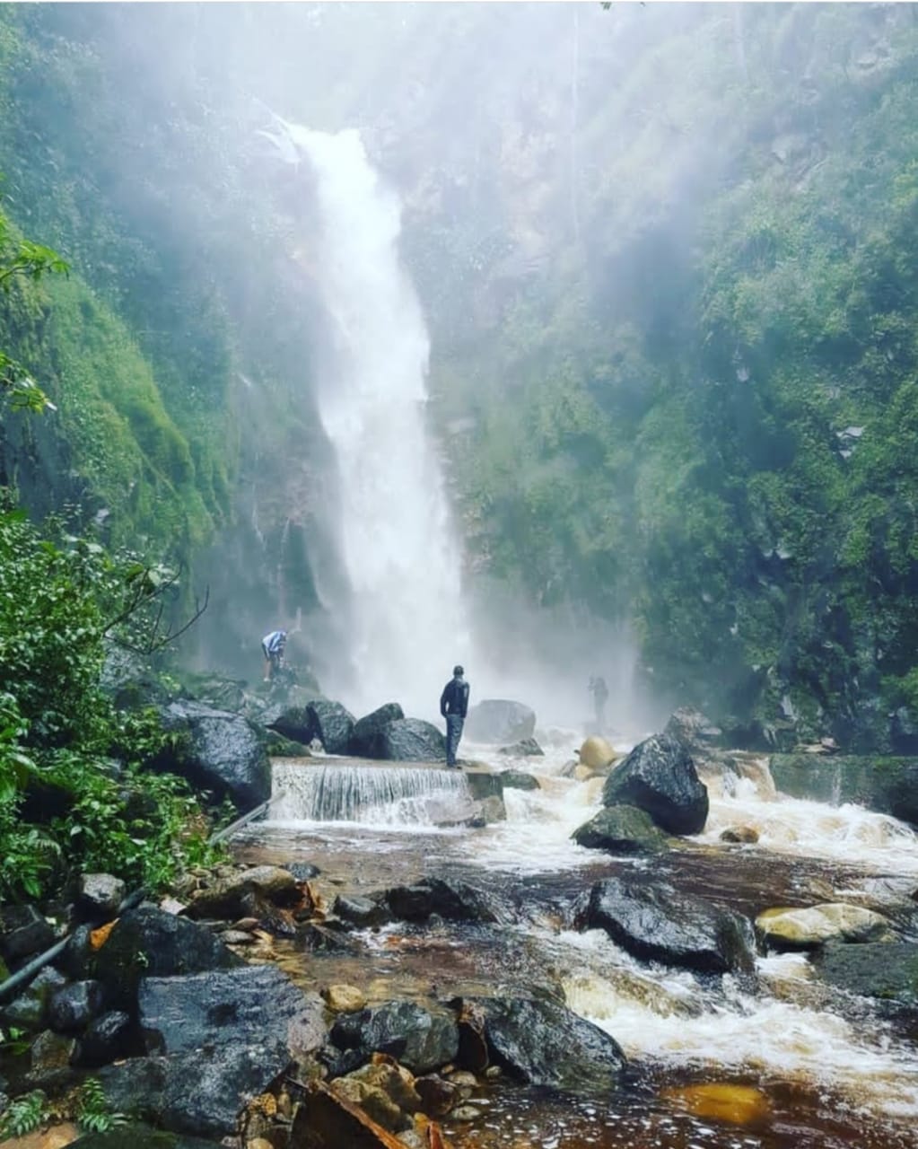 La Cascada Cedros de Mejicapa, está localizada en Gracias, Lempira. 