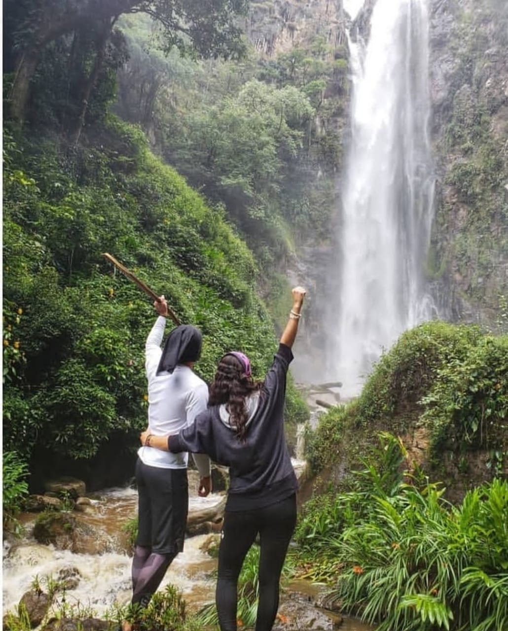 La Cascada Gualmance se encuentra en San Miguelito, Intibucá.