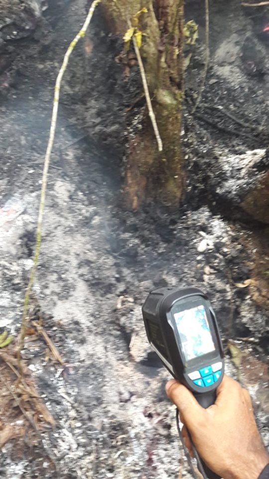 Imagen de Con base científica buscan descartar o afirmar la presencia de un volcán en cerro de La Ceiba