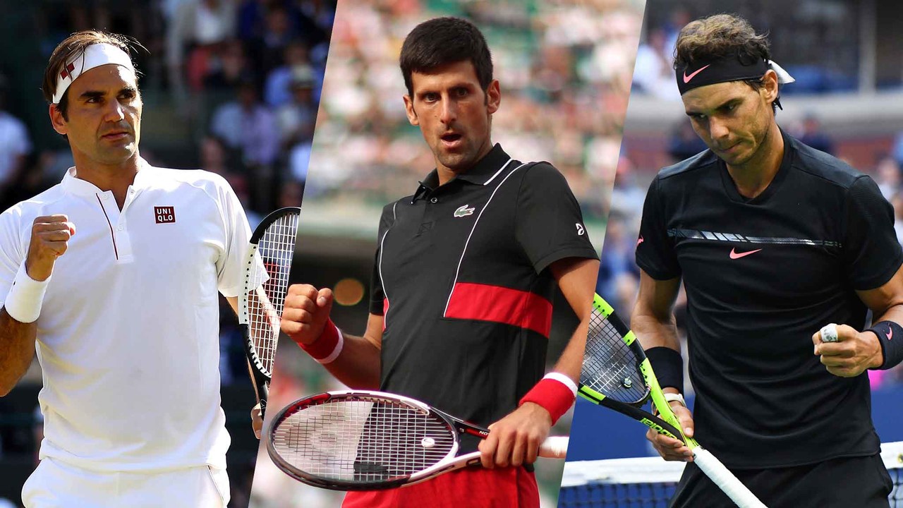 Nadal, Djokovic y Federer, favoritos