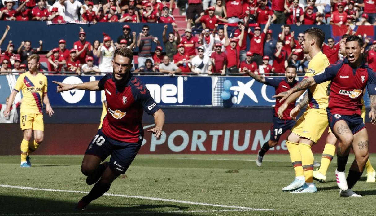 El Barça empató con Osasuna