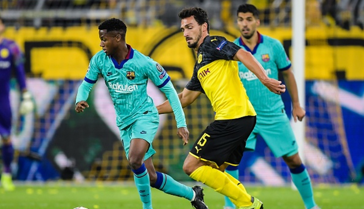 Barcelona no pasó del empate en Dortmund