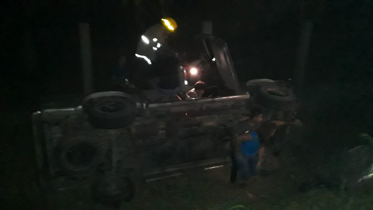 Cinco heridos deja aparatoso accidente en Choloma, Cortés