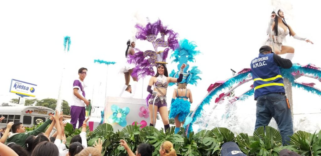 Carrozas Carnaval de Tegucigalpa