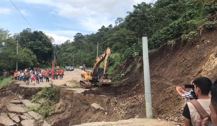 Honduras: Inician trabajos de rehabilitación en la carretera CA-4