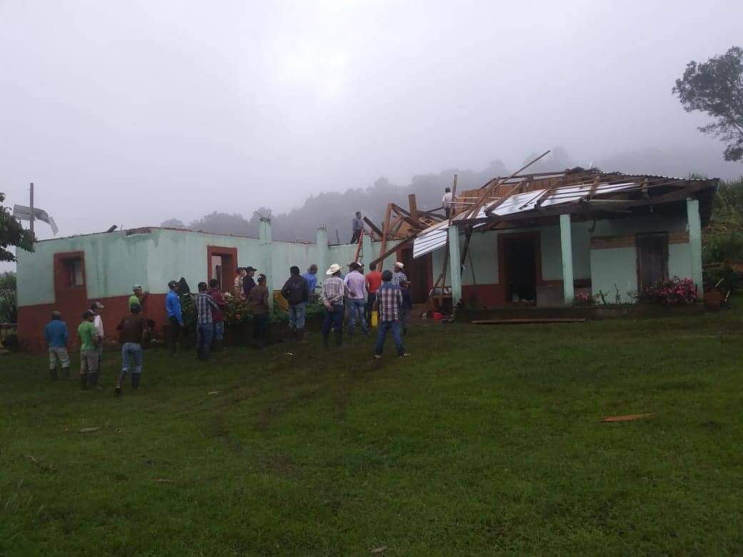 Más de 200 personas han resultado afectadas por las lluvias en Honduras