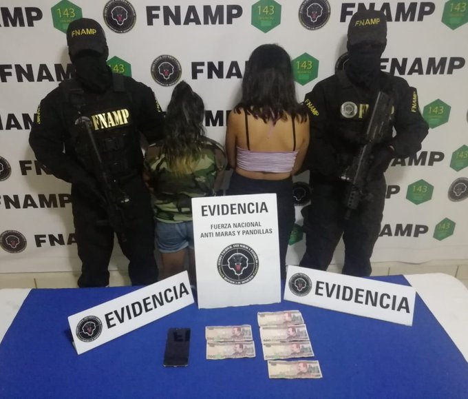 Fuera de circulación "La Chaparra" y "La Princesa" integrantes de la Pandilla 18