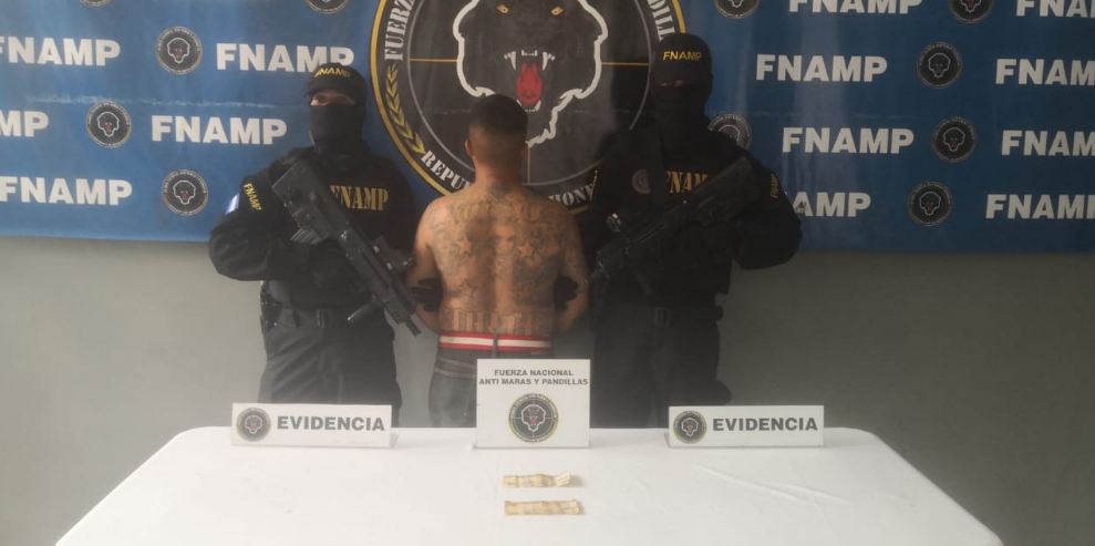 Cae supuesto reclutador de una mara  en San Manuel, Cortés