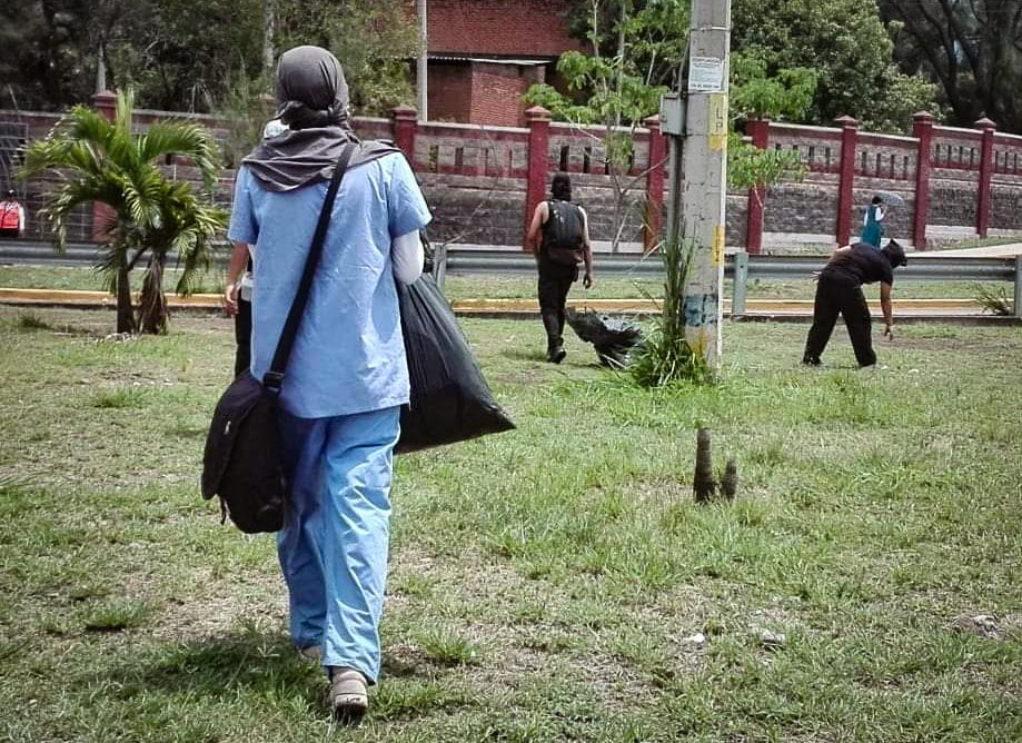 Operativo de limpieza UNAH