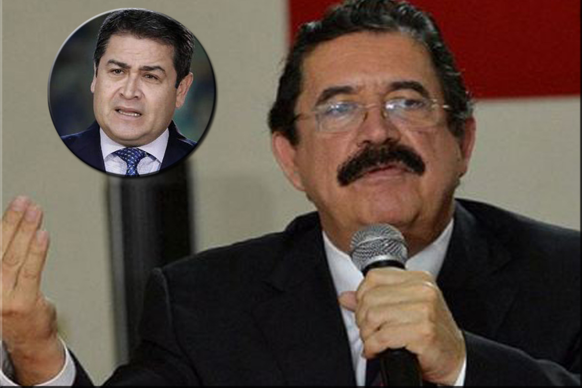Zelaya "JOH tiene una crisis en el país y no halla a quién culpar"