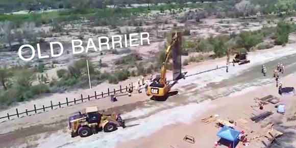 Construcción de muro 