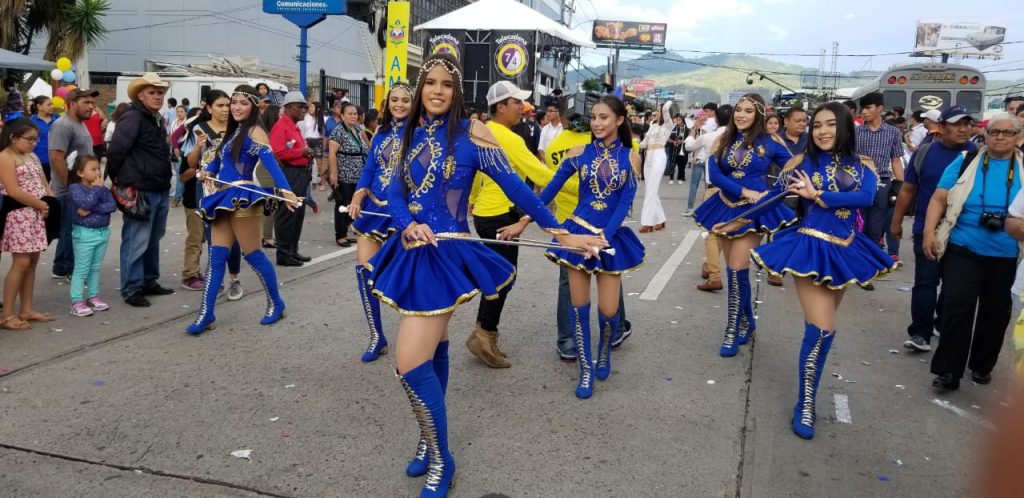 Palillonas durante el carnaval