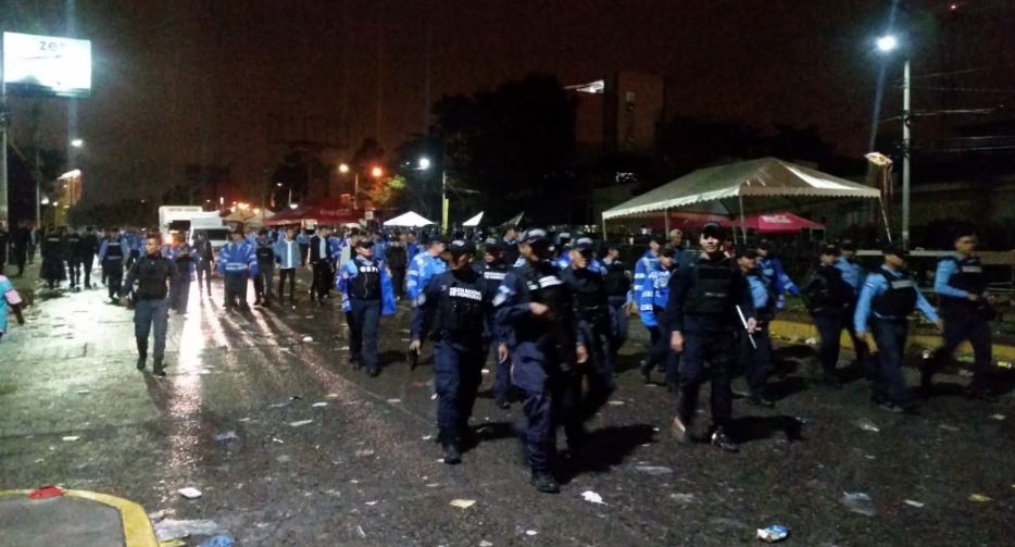 Más de 20 personas fueron detenidas durante el carnaval de Tegucigalpa