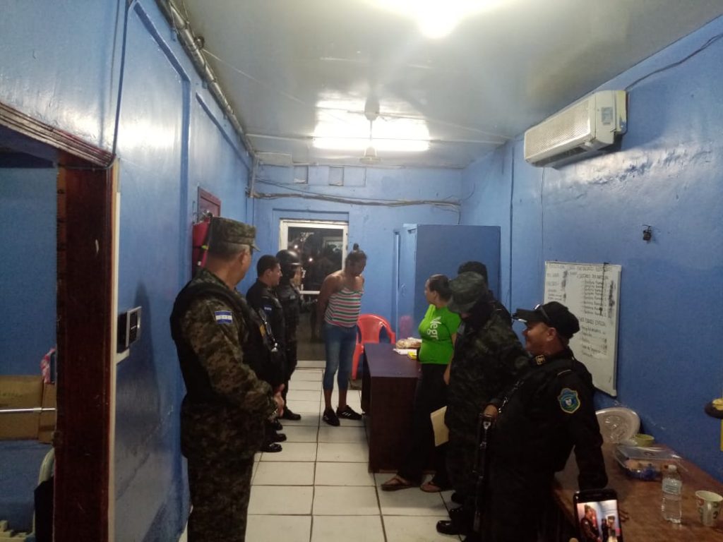 Operativo de traslado en Honduras 