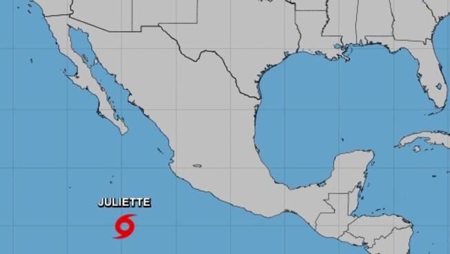 La tormenta tropical Juliette toma fuerza al sur de la Península de Baja California: podría convertirse en huracán