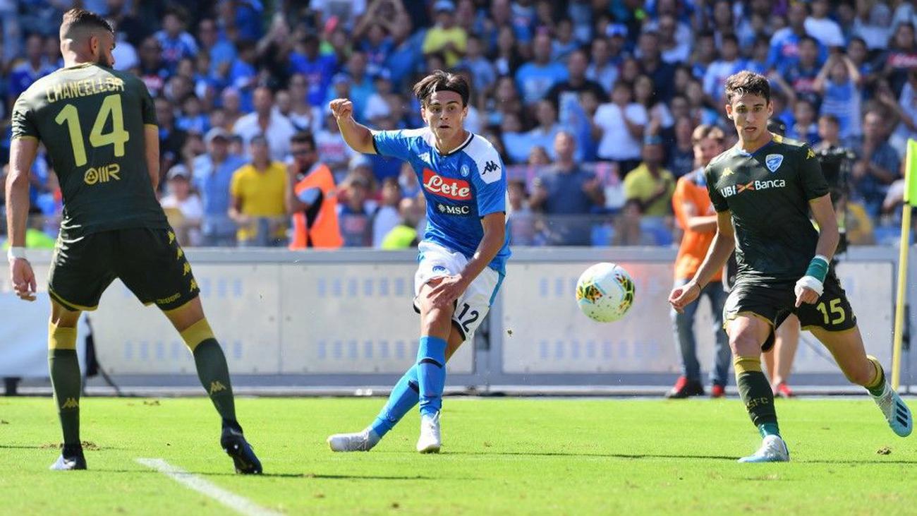 Nápoles ganó al Brescia