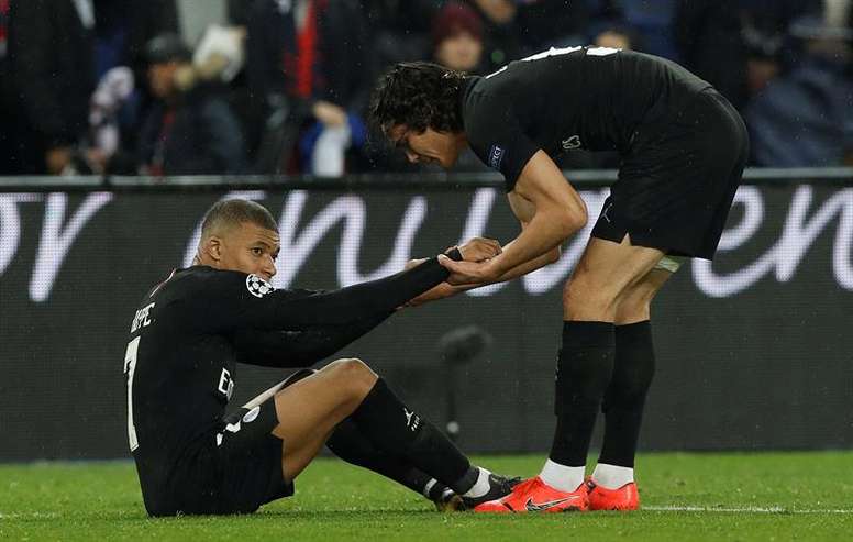 PSG debutará en UCL ante el Madrid sin Mbappé  y Cavani