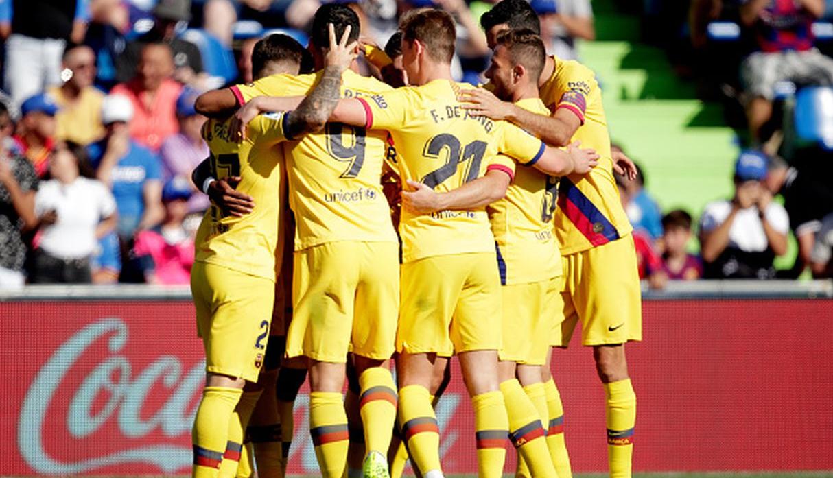 El Barça derrotó al Getafe