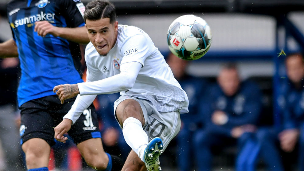 Coutinho destaca en el Bayern