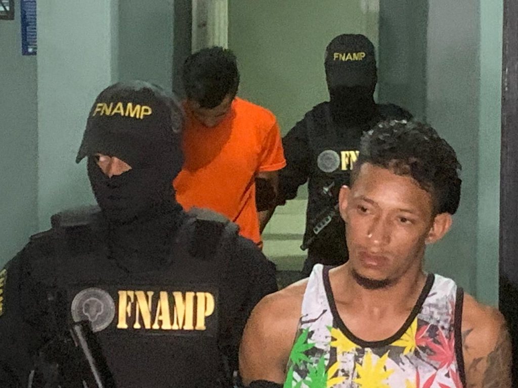 Detenidos en Honduras 