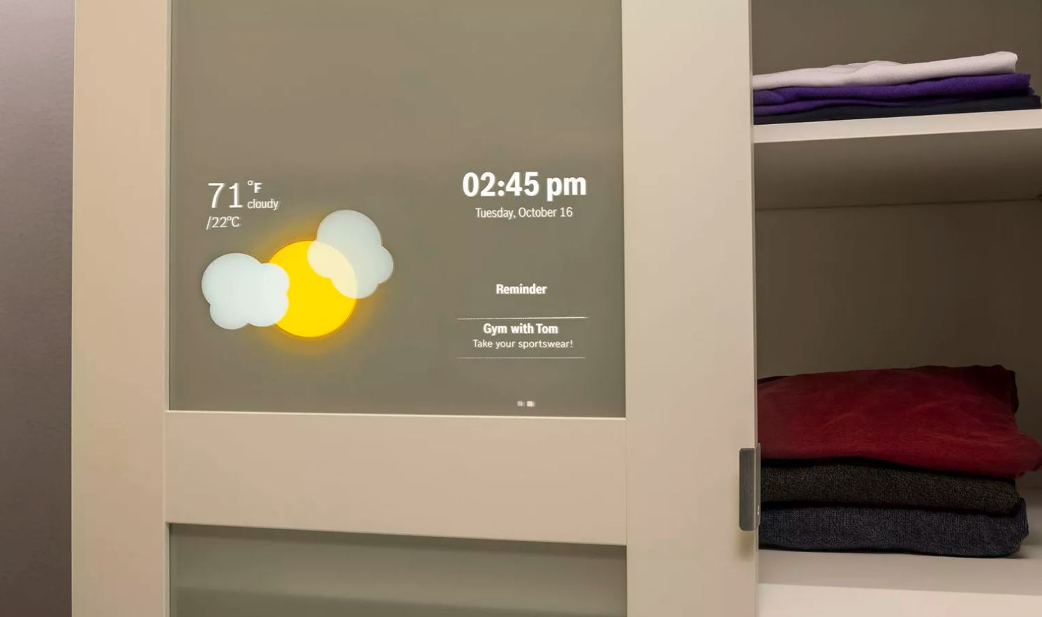 Bosch busca poner pantallas táctiles en cada superficie de tu hogar