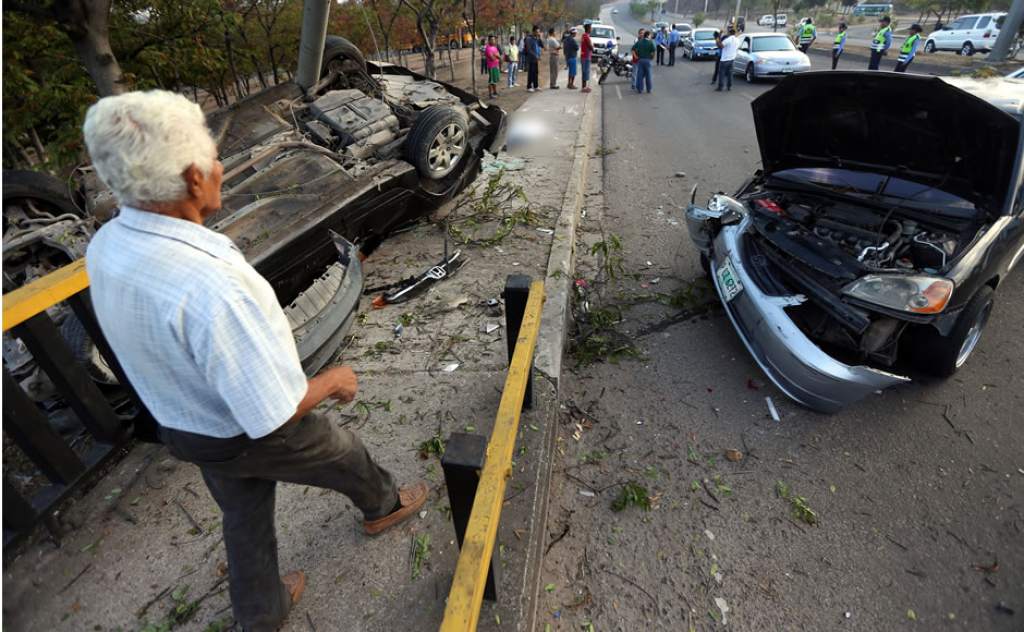 Unas 5 personas mueren a diario por accidentes de tránsito, según la DNVT