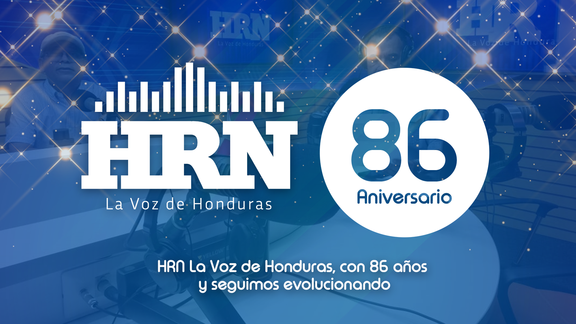 HRN celebra 86 años de informar a Honduras