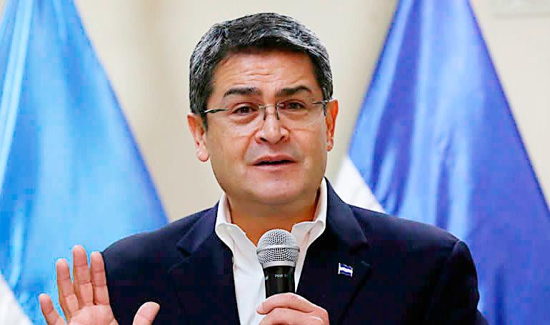Ministerio de Seguridad resalta reconocimiento al presidente Hernández por parte de la DEA