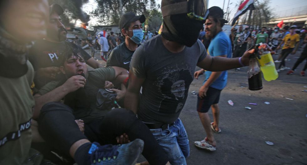 Asciende a 60 el número de muertos por las protestas en Irak
