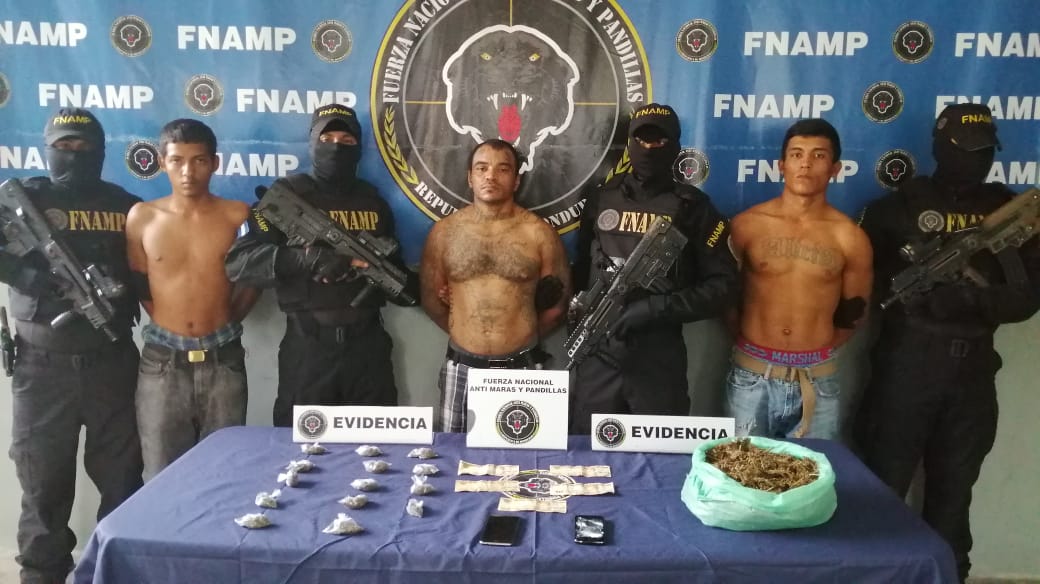 Capturan a tres supuestos integrantes de la Mara MS-13 en Yoro
