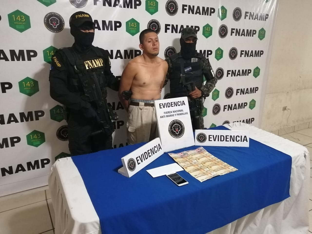 Caen dos peligrosos pandilleros, encargados de la recolección de dinero por extorsión