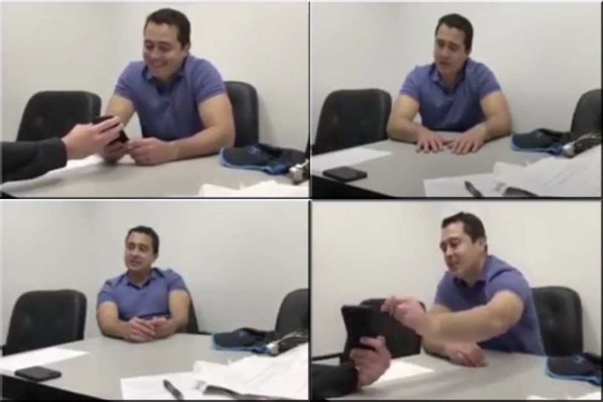 Divulgan videos del interrogatorio que le hace la DEA a Tony Hernández cuando fue detenido en Miami