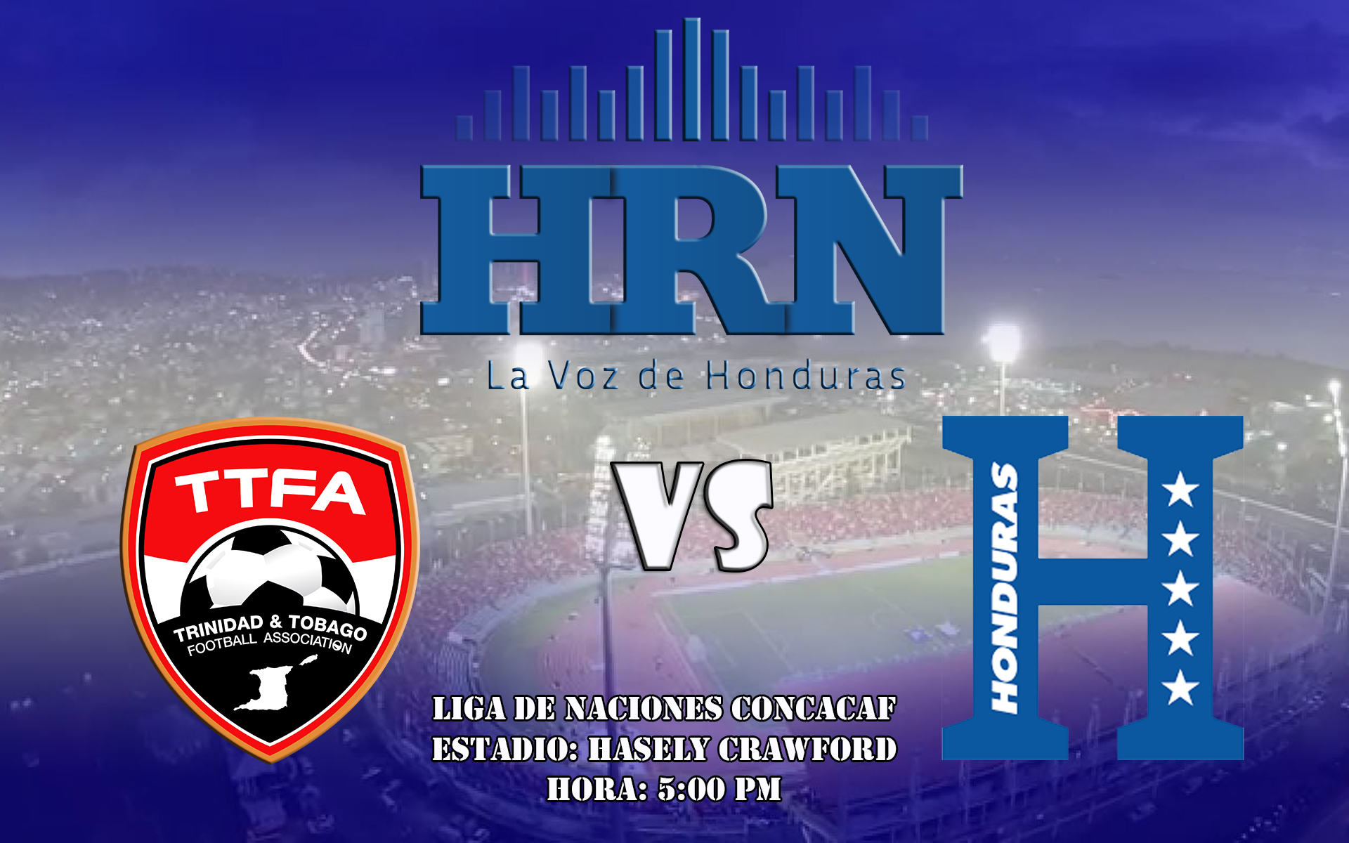 Honduras derrotó 0-2 a Trinidad y Tobago