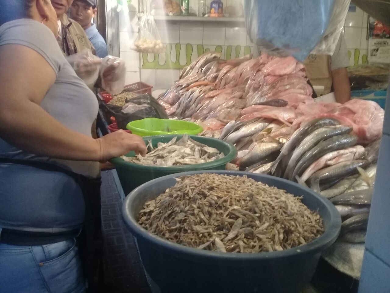 Mejoran las ventas de mariscos en la capital hondureña
