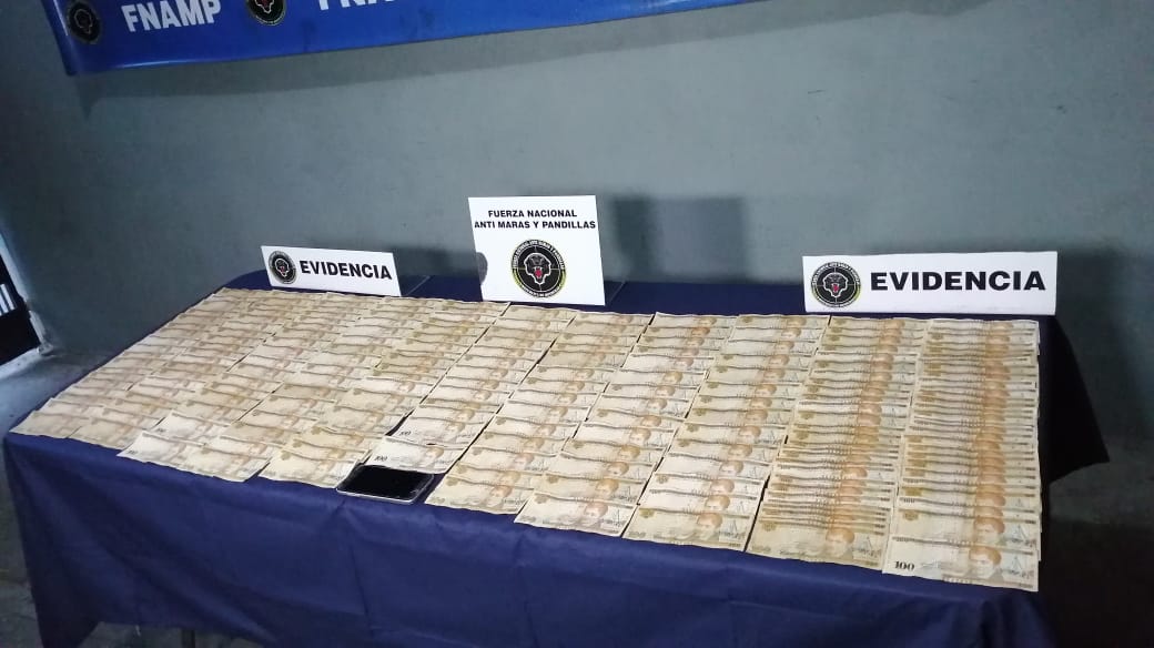 Con 20 mil lempiras cae miembro de la "Rumba" en Choloma, Honduras
