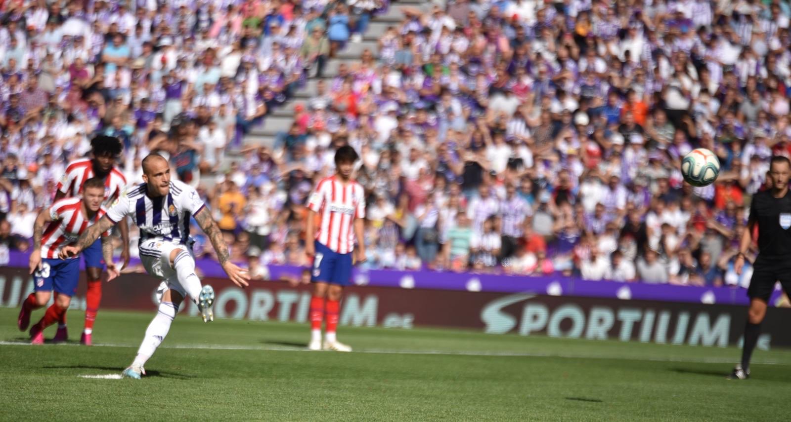 Valladolid igualó con el Atlético