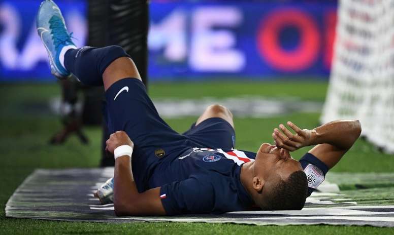 Mbappé podría haber recaído