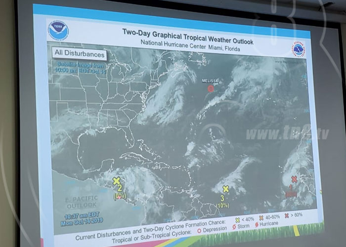 Nicaragua en alerta verde por lluvias