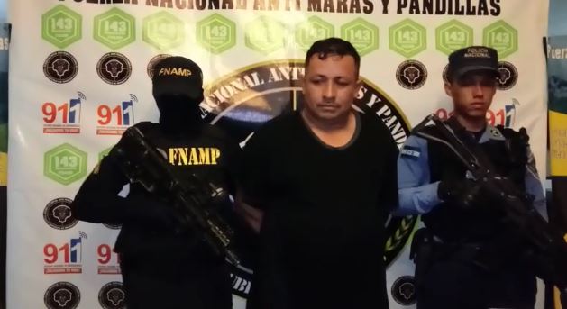 Arrestan a "El Gordo" supuesto integrante de una mara en Comayagua