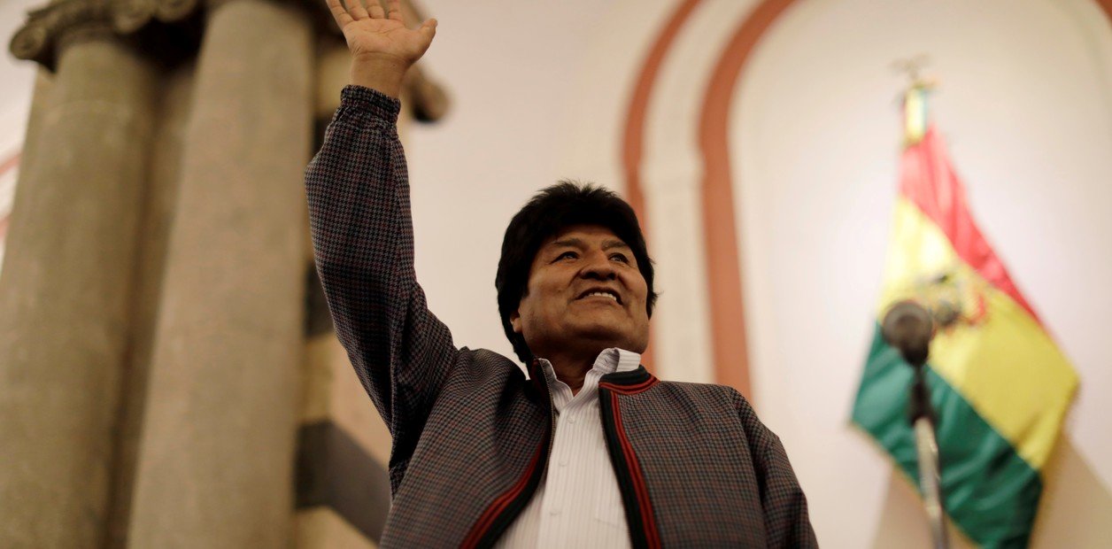 Conteo rápido oficial en Bolivia da como vencedor a Evo Morales y descarta la segunda vuelta