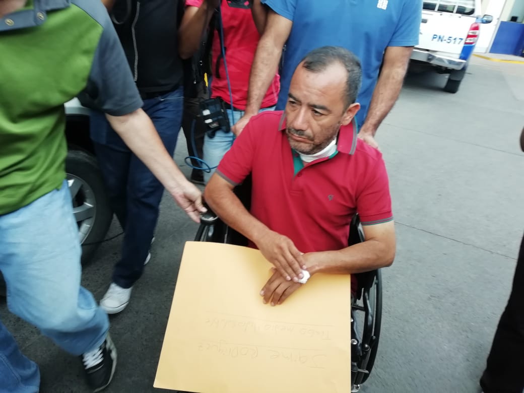 El dirigente magisterial, Jaime Rodríguez fue dado de alta