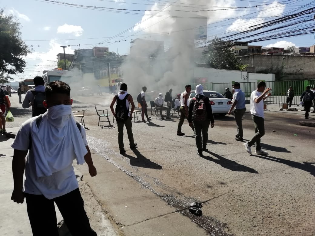 Estos son los puntos de la capital que permanecen tomados