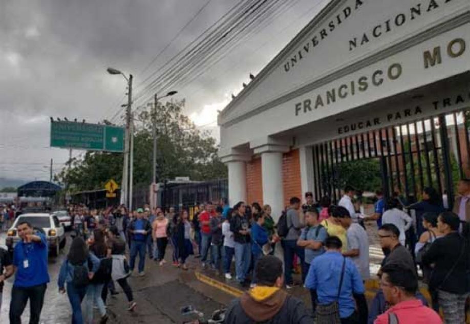 La UPNFM suspende clases hasta nuevo aviso