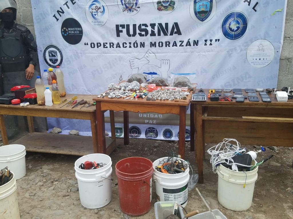 Decomiso cárcel La Ceiba 