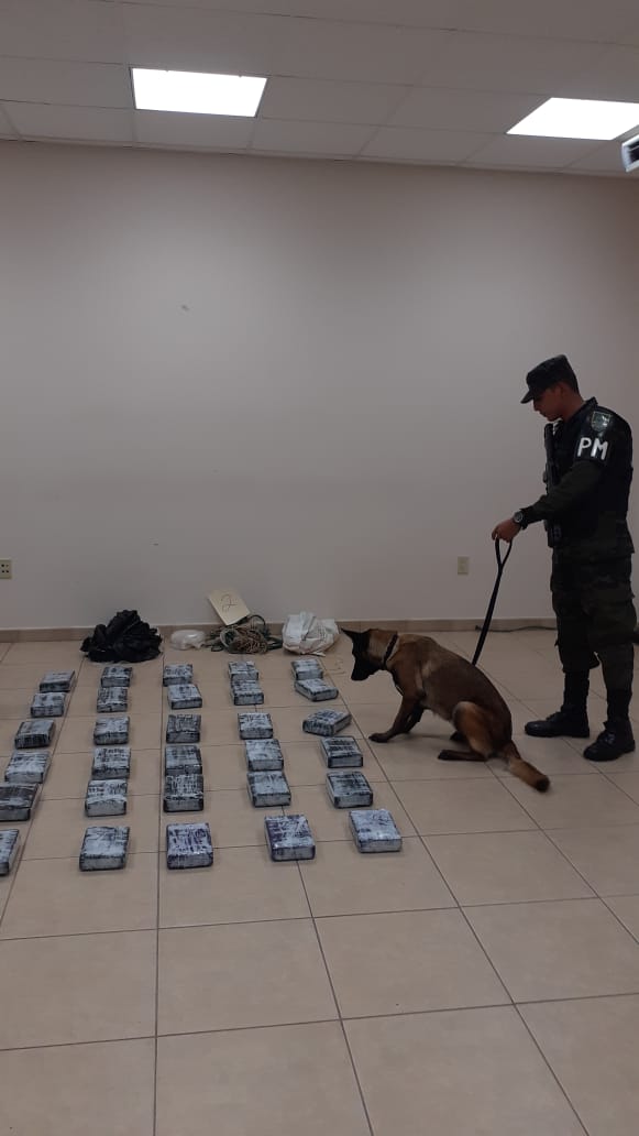 Un total de 60 paquetes de droga fue encontrada en carguero con bandera extranjera en Castilla, Colón