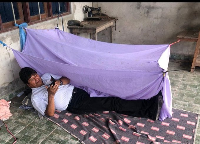 Así fue la primera noche de Evo Morales tras dejar el poder
