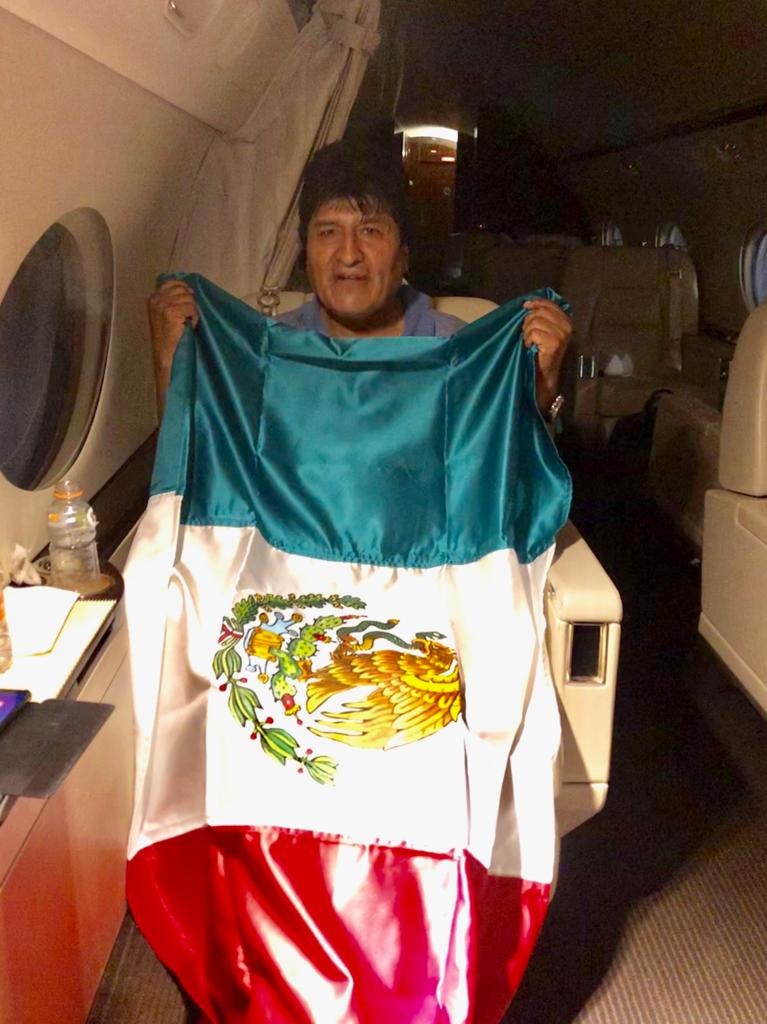 México concede asilo a Evo Morales