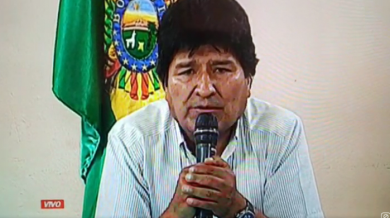 El presidente Evo Morales renunció para evitar que la violencia opositora siga dejando víctimas en Bolivia