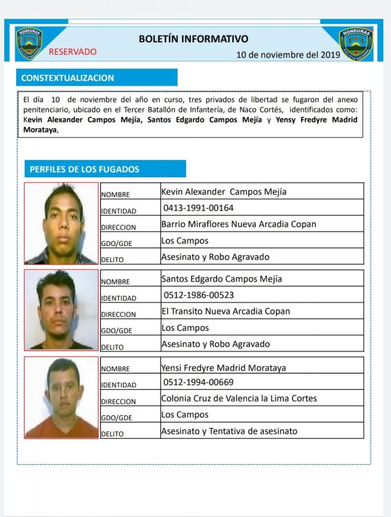 Recapturados por la FNAMP.